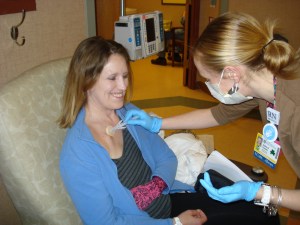 breast cancer thirties 30s 30's lymph node nodes axillary node dissection bilateral mastectomy illness port powerport needle anesthesia lymphedema